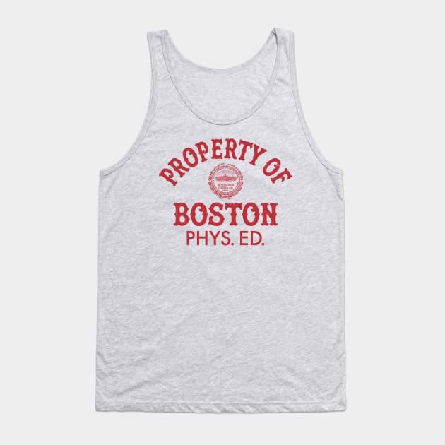 BOSTON PHYS. ED. Tank Top by LILNAYSHUNZ